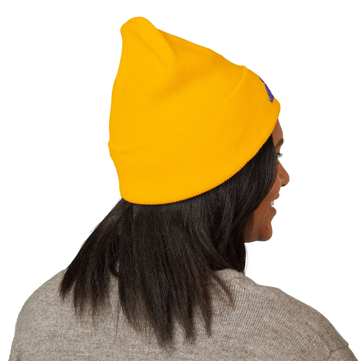 Doggone Lucky Embroidered Beanie
