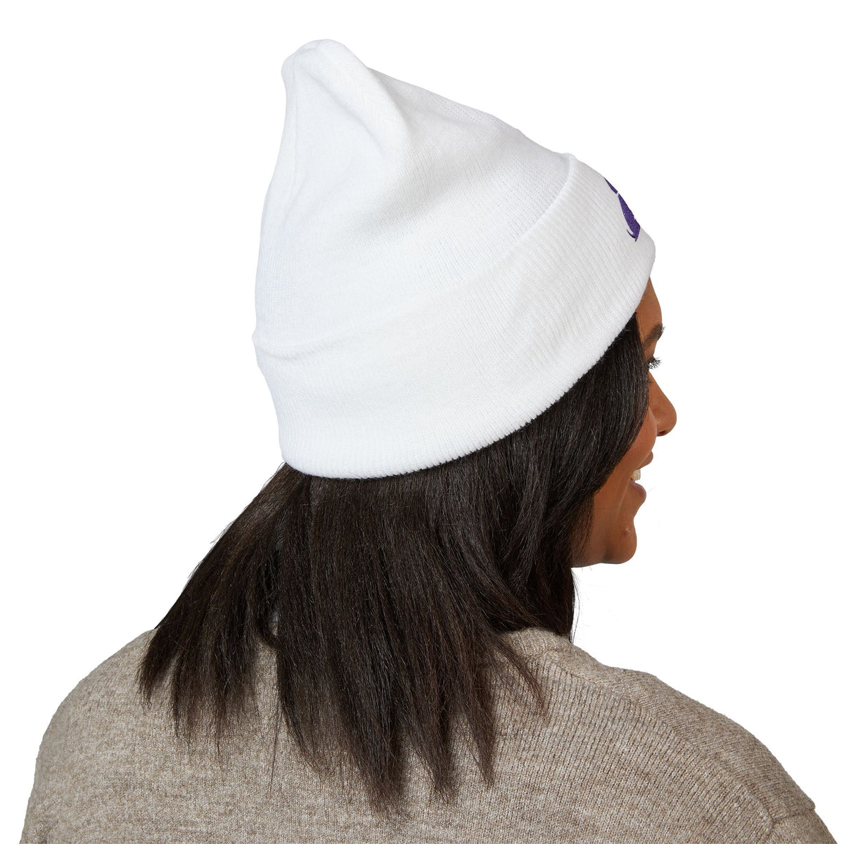 Doggone Lucky Embroidered Beanie