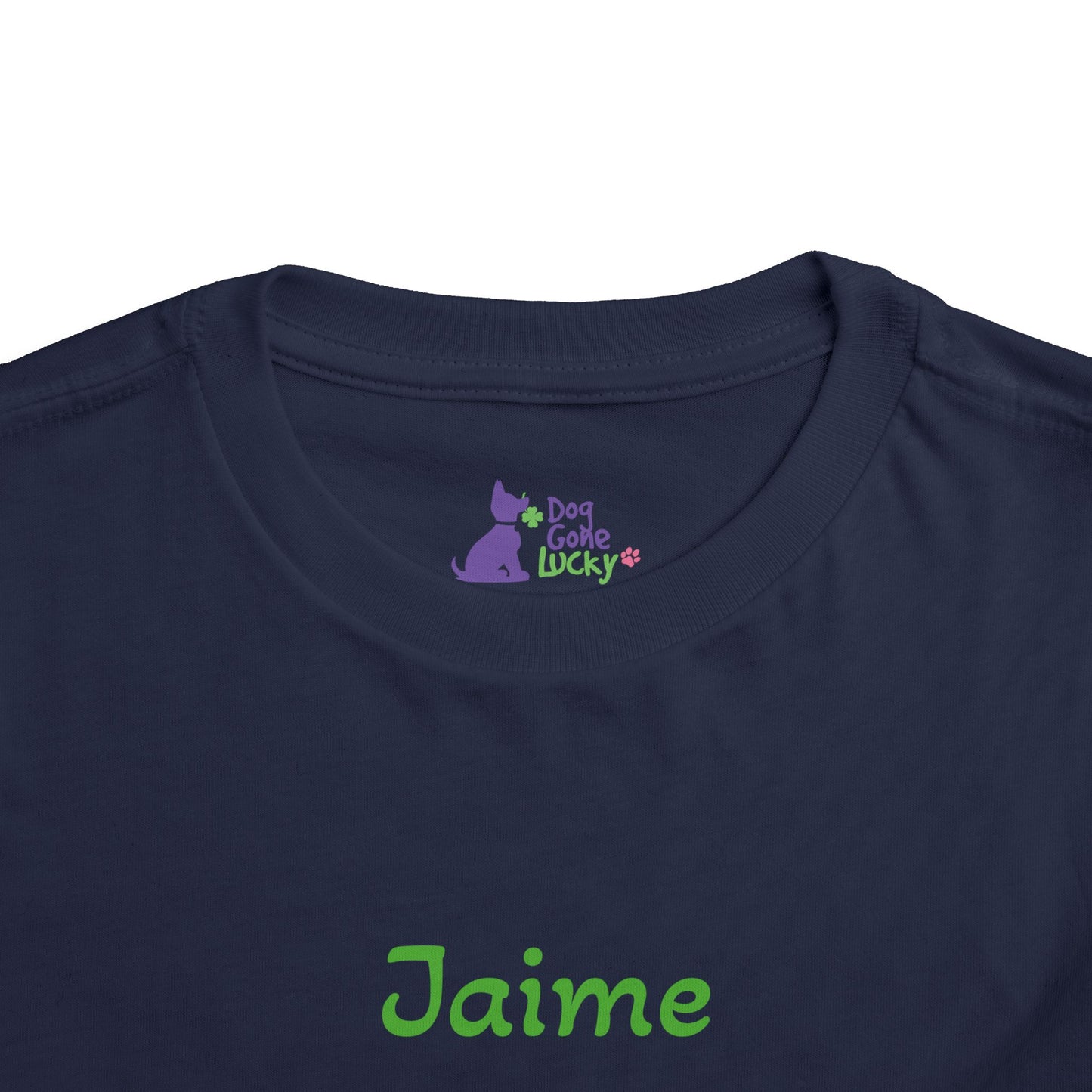 Doggone Lucky Personalized Toddler Tee - Lucky Pup Tee