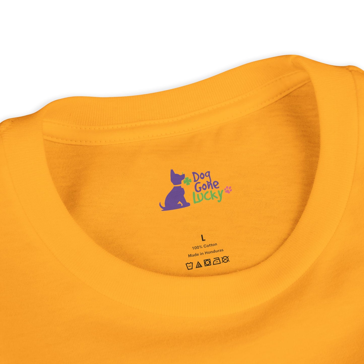 Doggone Lucky Youth Tee - Image on Back