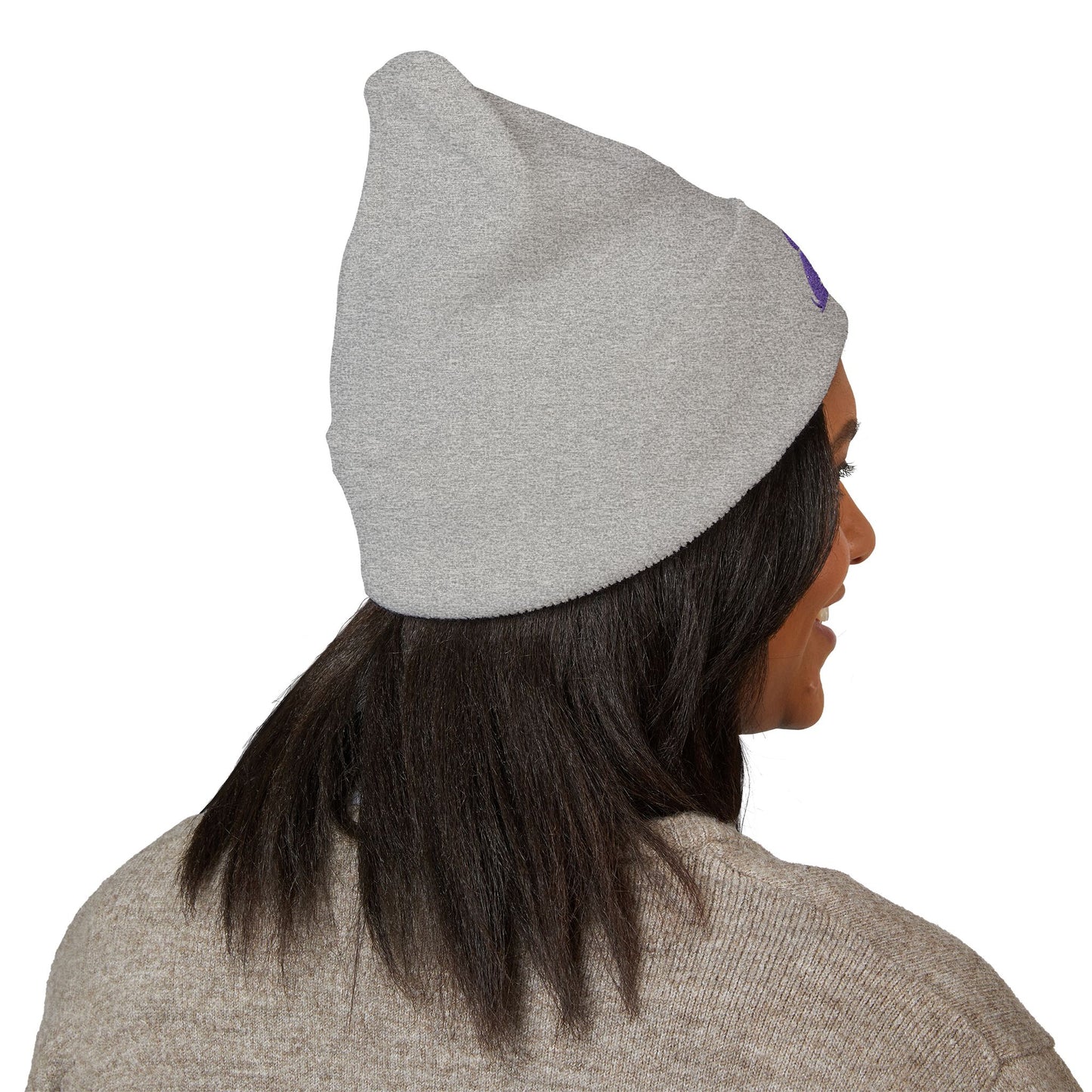 Doggone Lucky Embroidered Beanie