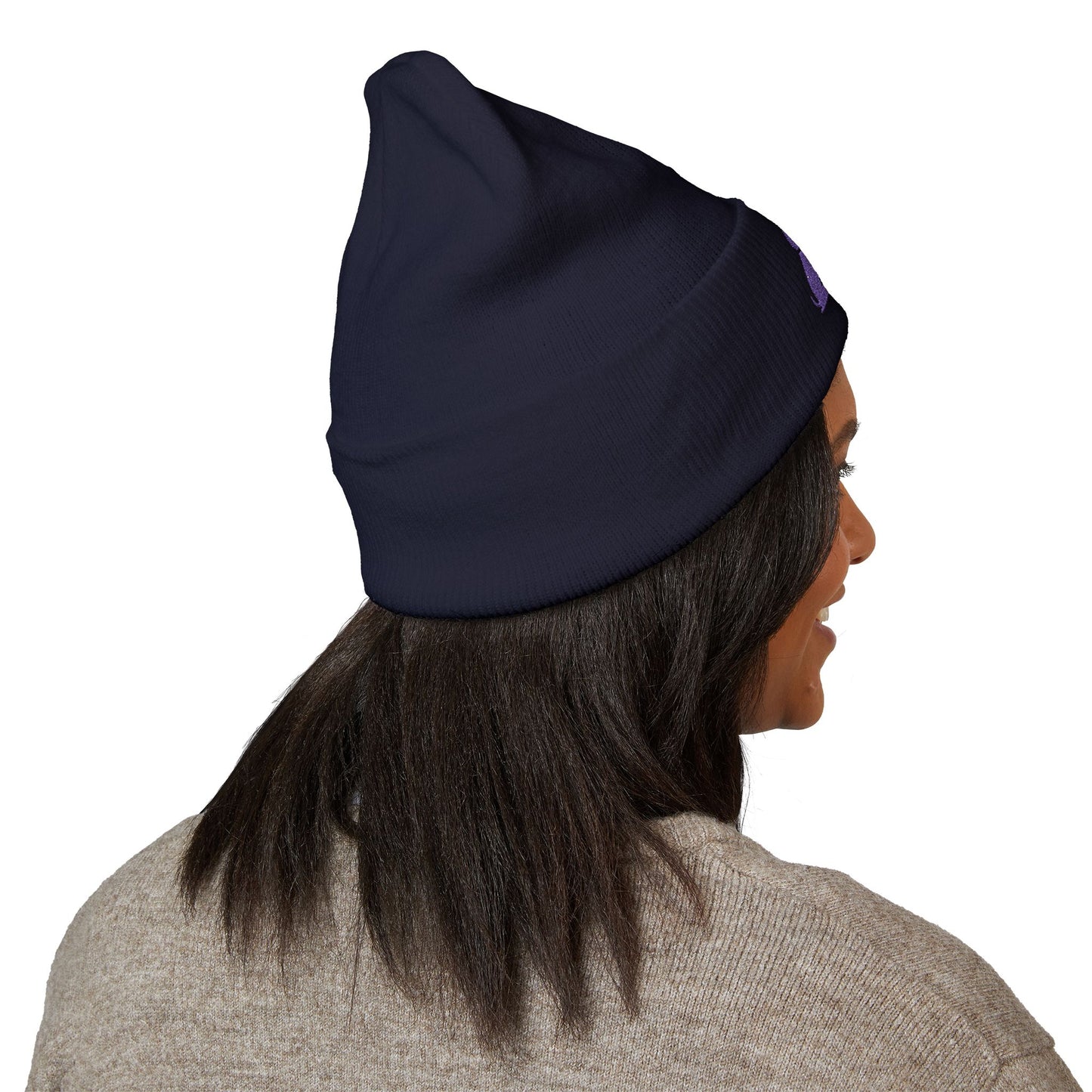 Doggone Lucky Embroidered Beanie