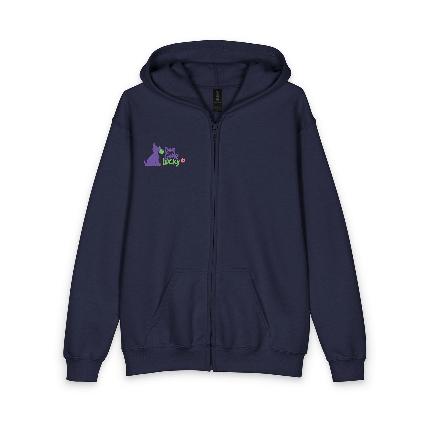Doggone Lucky Youth Heavy Blend Zipped Hoodie