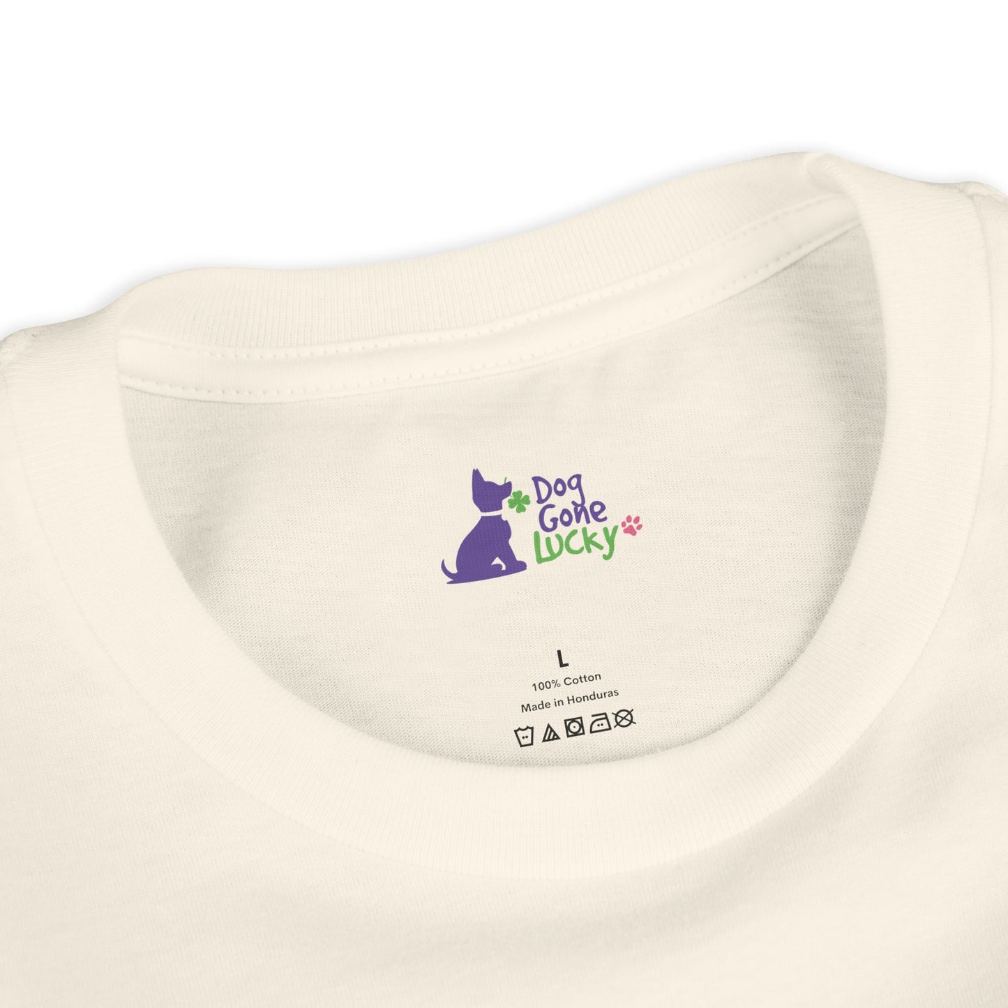 Doggone Lucky Youth Tee - Image on Back