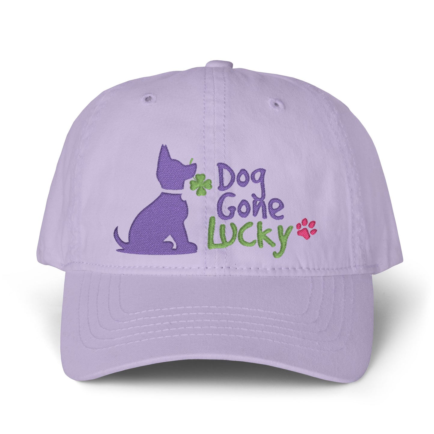 Women's Pigment-Dyed Cap with Fashion Undervisor (Embroidery)