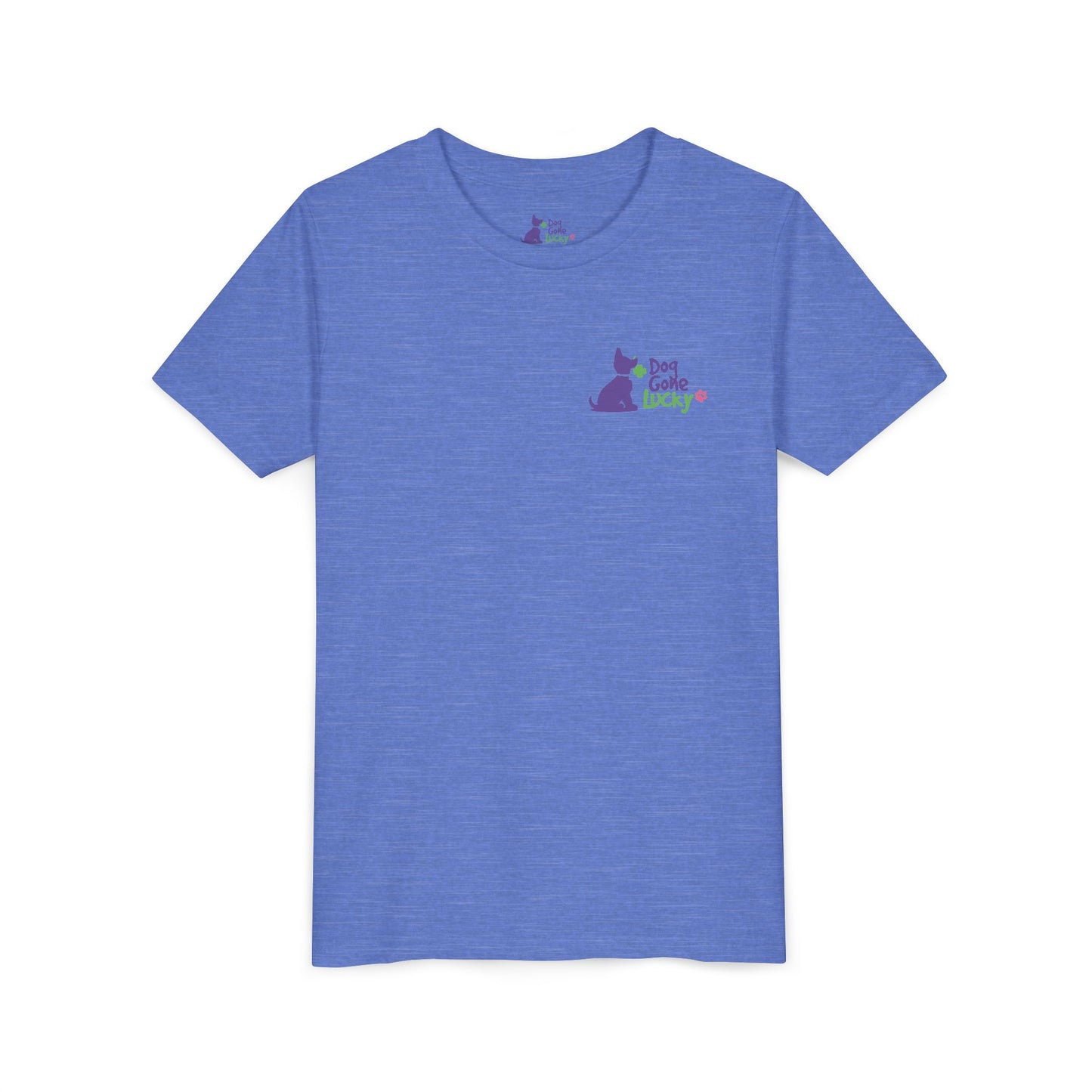 Doggone Lucky Youth Tee - Image on Back